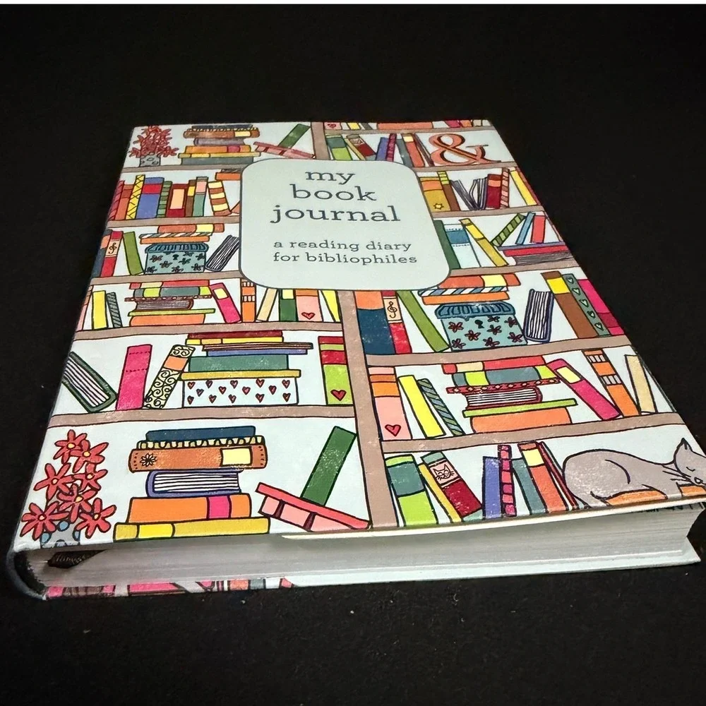 My Book Journal A Reading Diary for Bibliophiles Hardcover Barnes & Noble 49152‎
